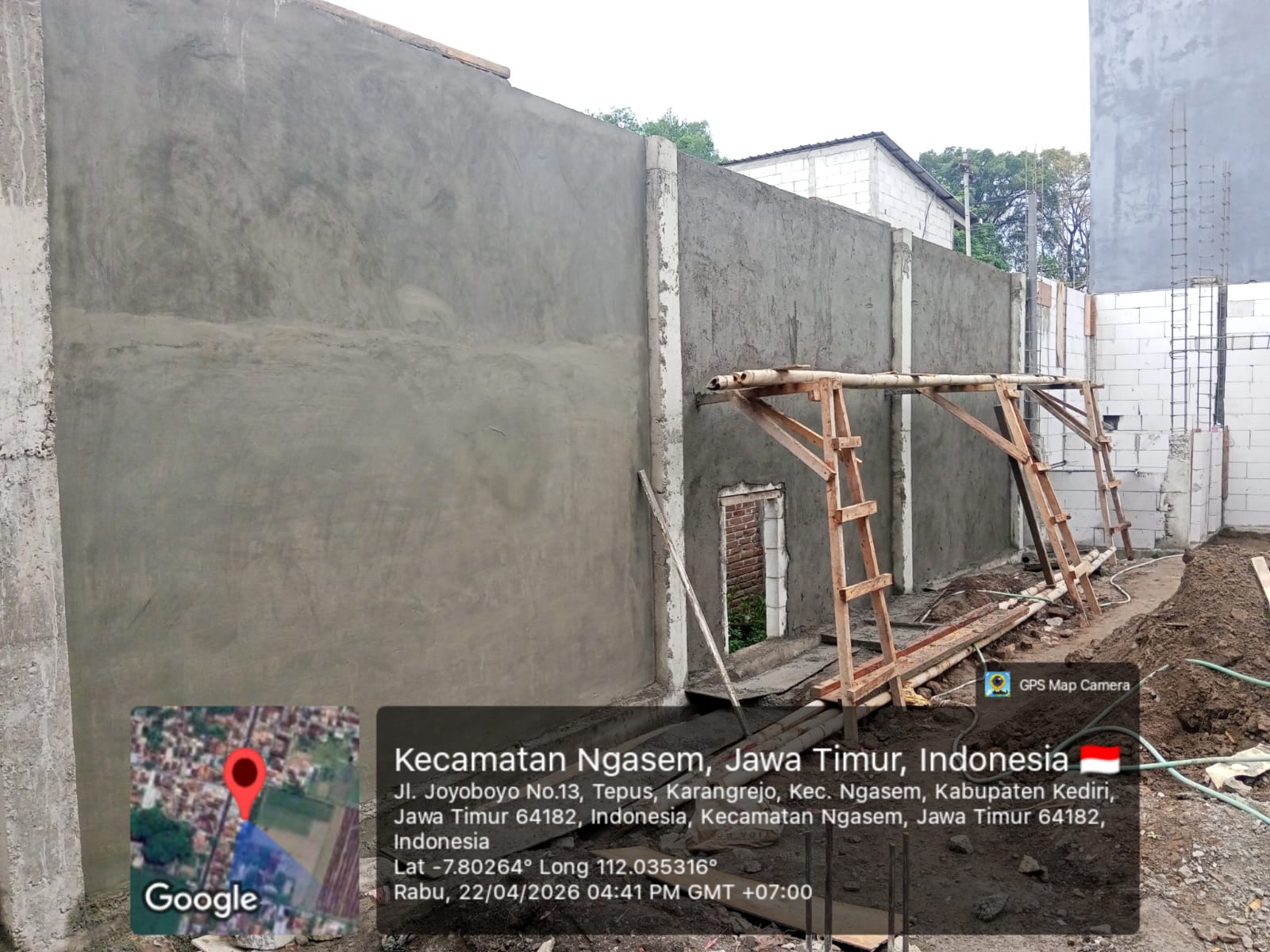 Dokumentasi proyek Renovasi SPBU 55.641.54 Joyoboyo Kediri