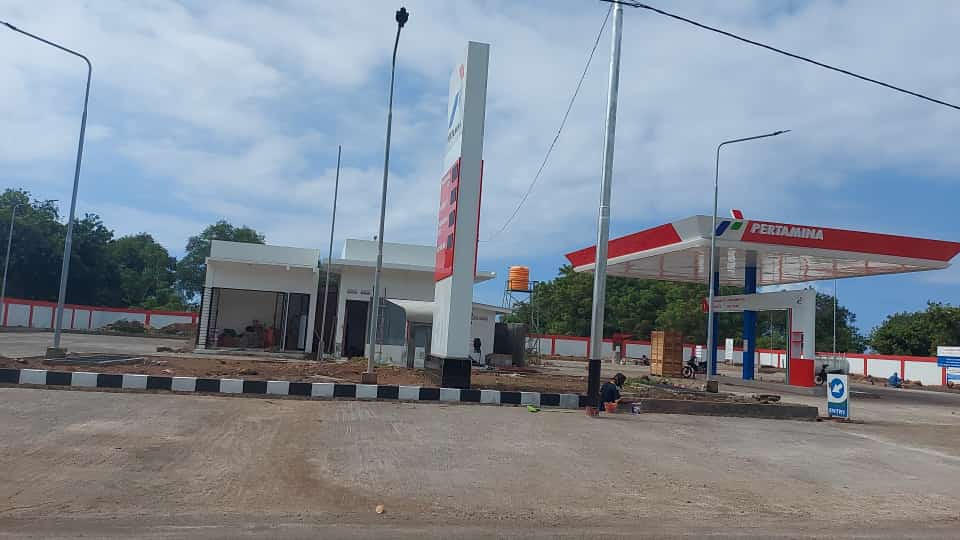 Dokumentasi proyek Pembangunan SPBU KOMPAK
