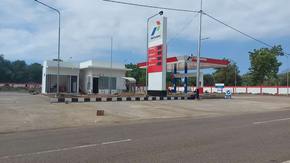 Dokumentasi proyek Pembangunan SPBU KOMPAK