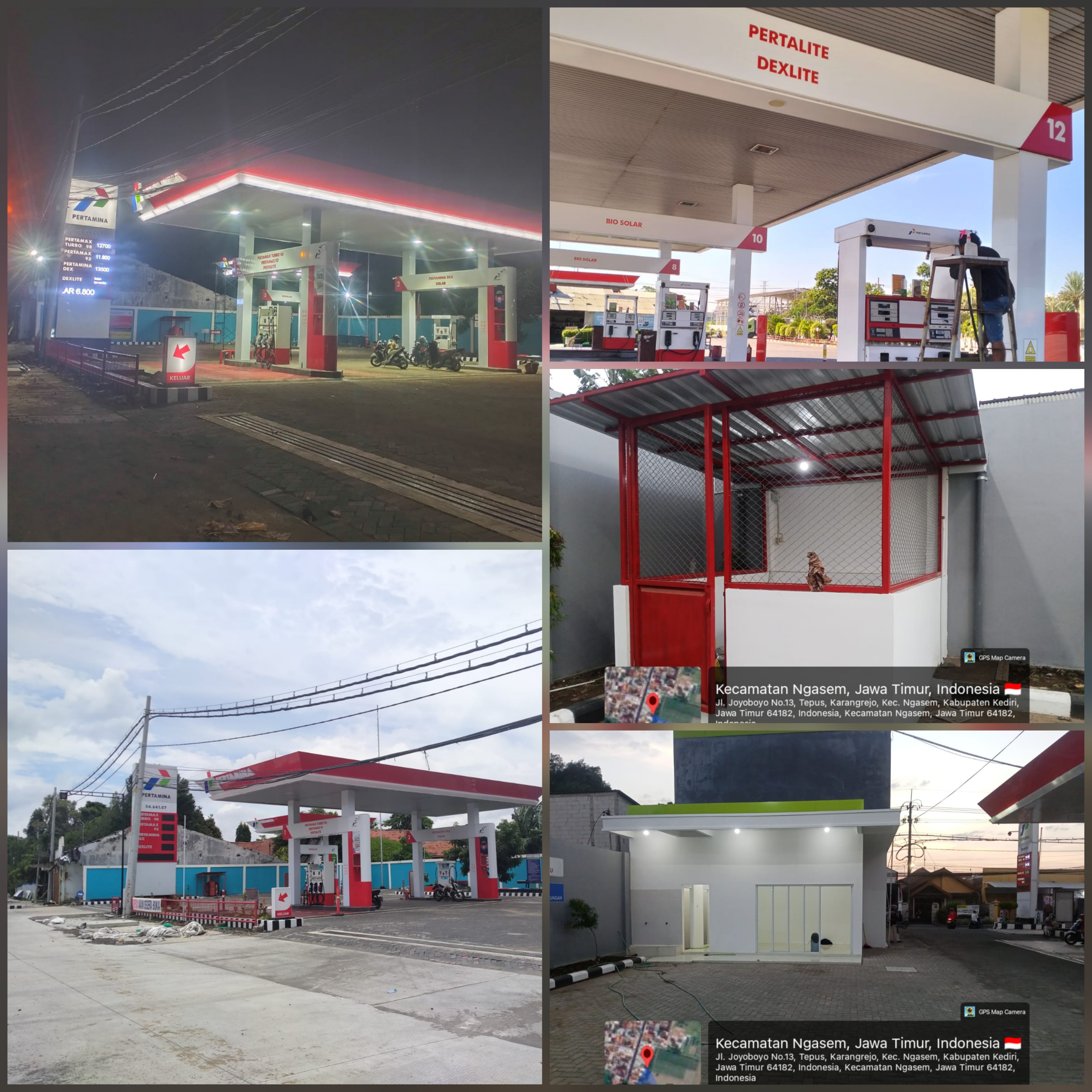 Visual layanan Renovasi & Perbaikan SPBU