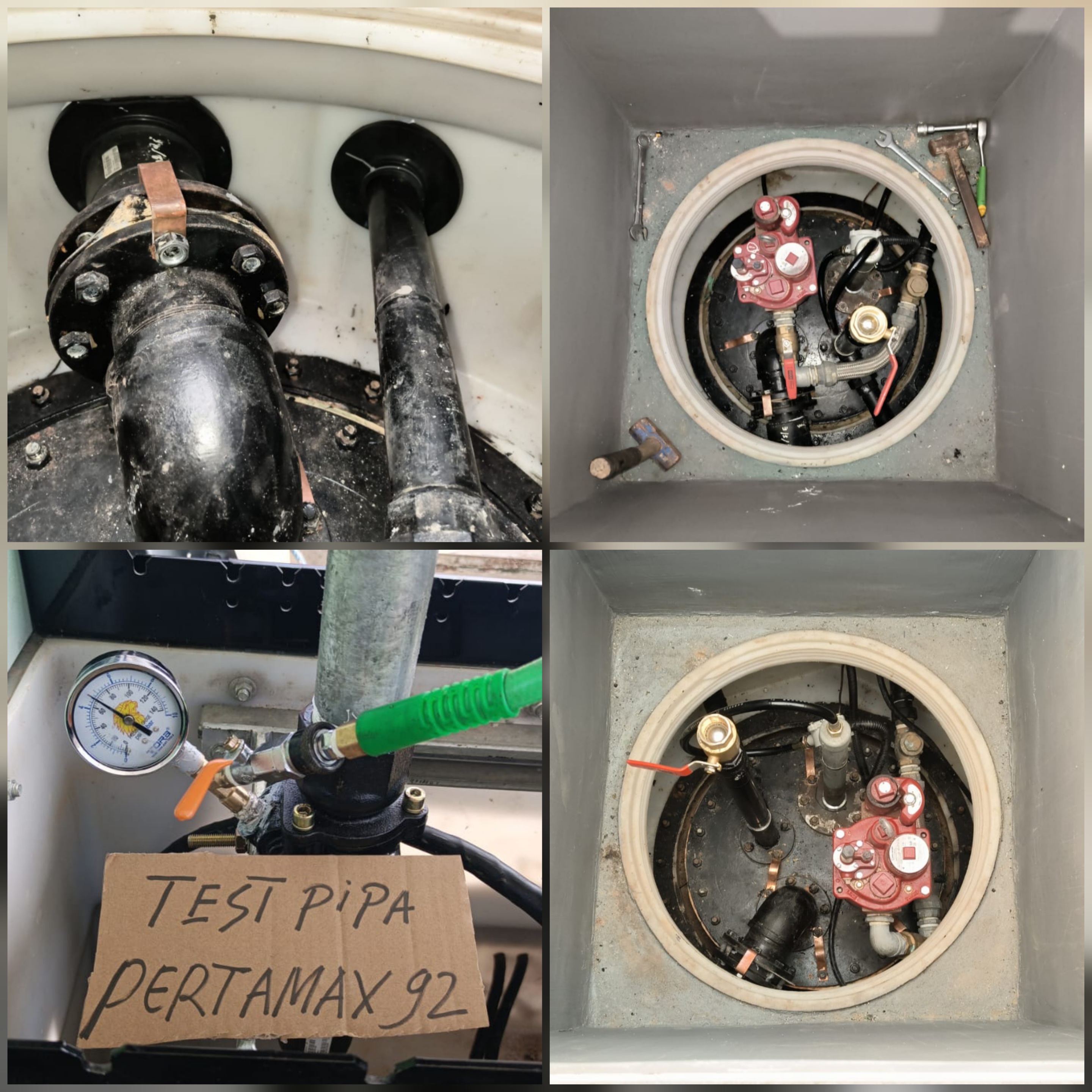 Visual layanan Perpipaan SPBU